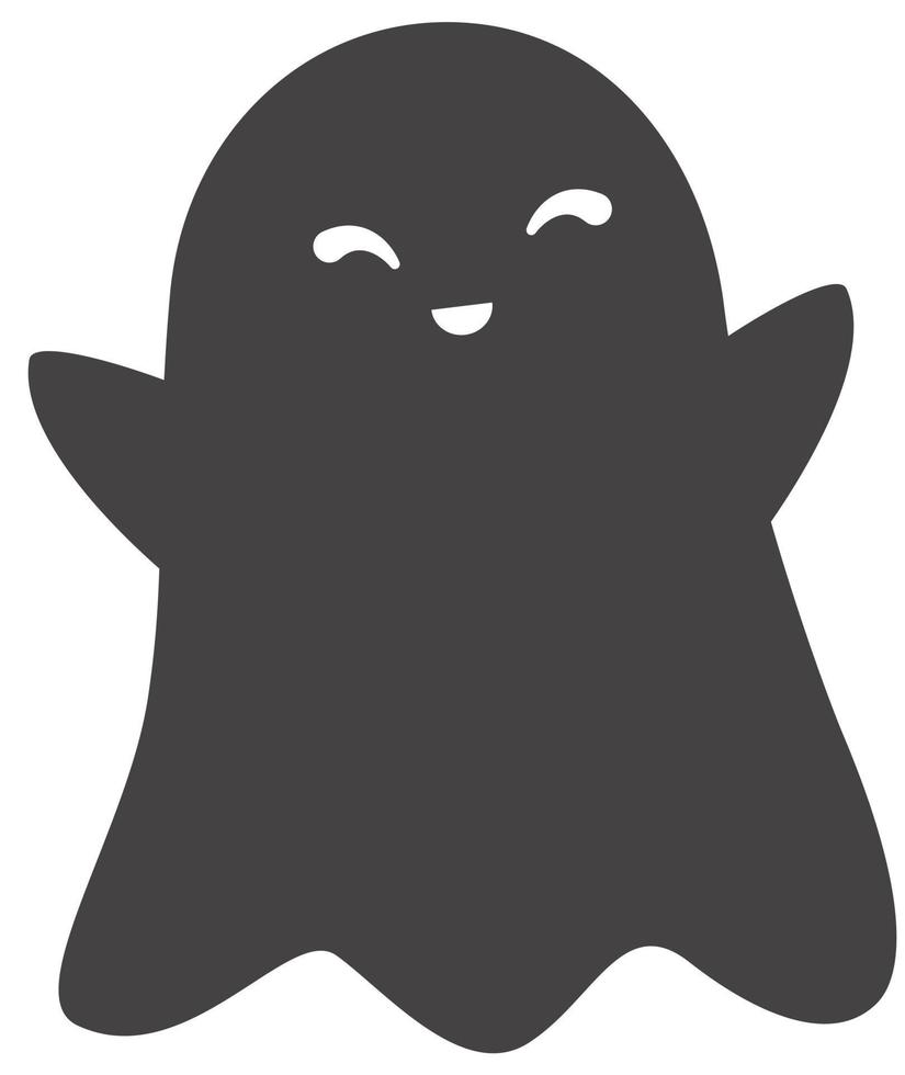 Ghost for halloween holiday. vector
