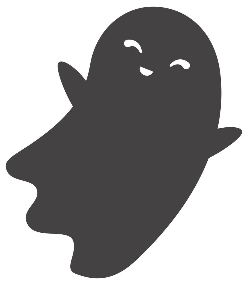 Ghost for halloween holiday. vector