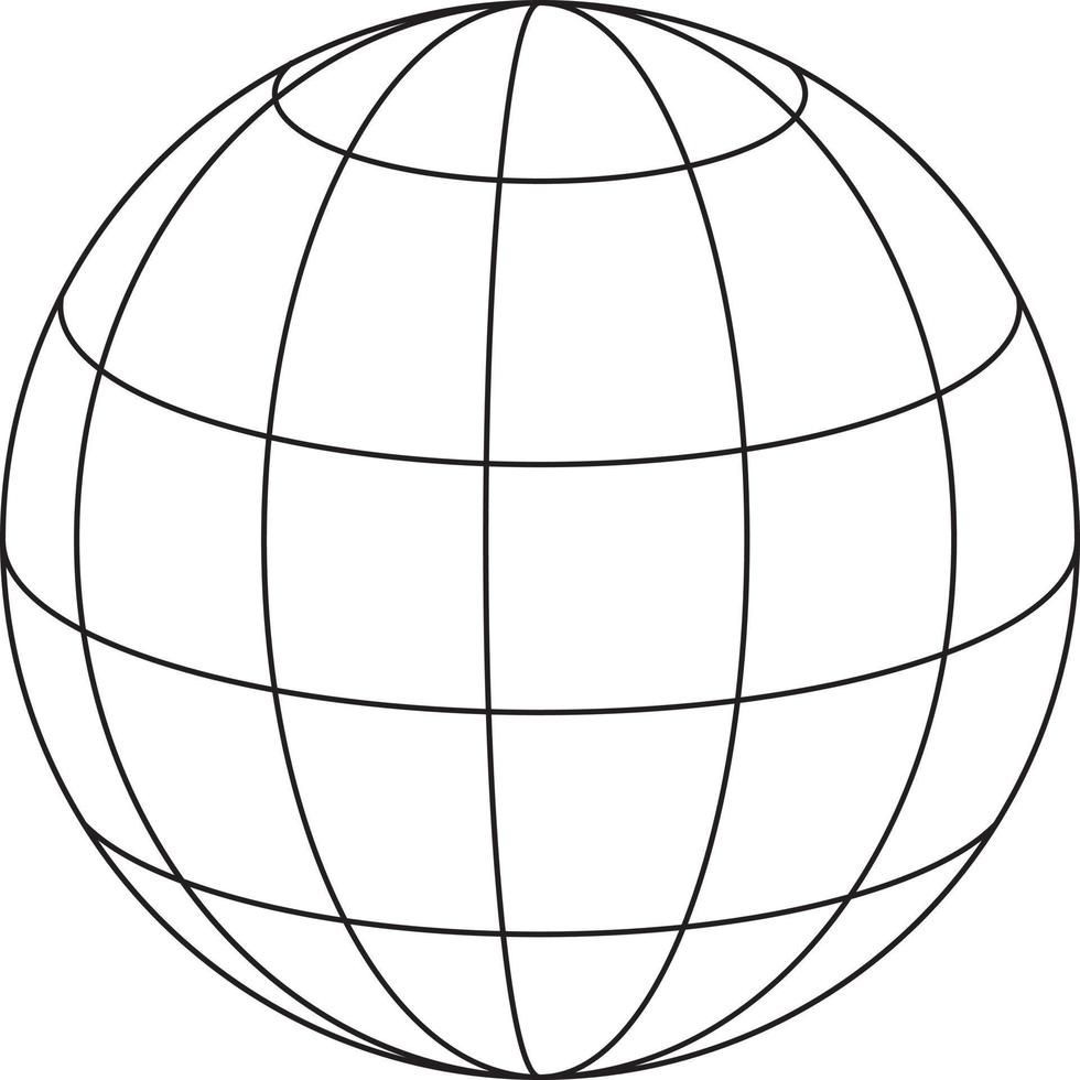 mírame el icono de la web del globo. vector