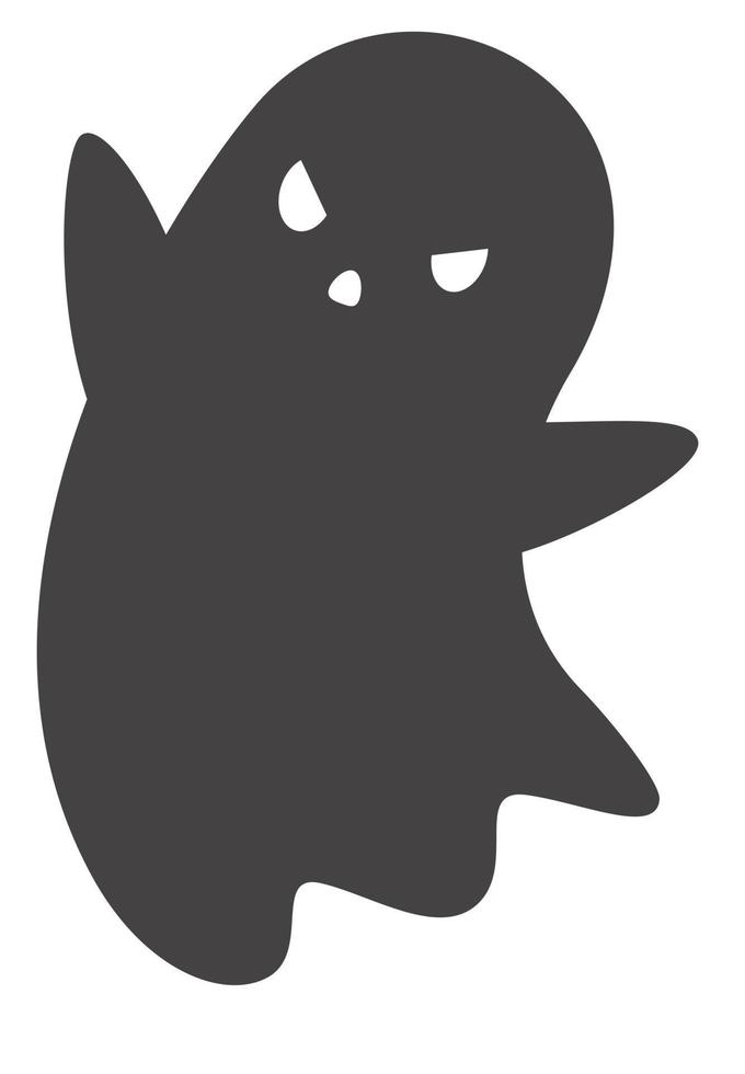 Ghost for halloween holiday. vector