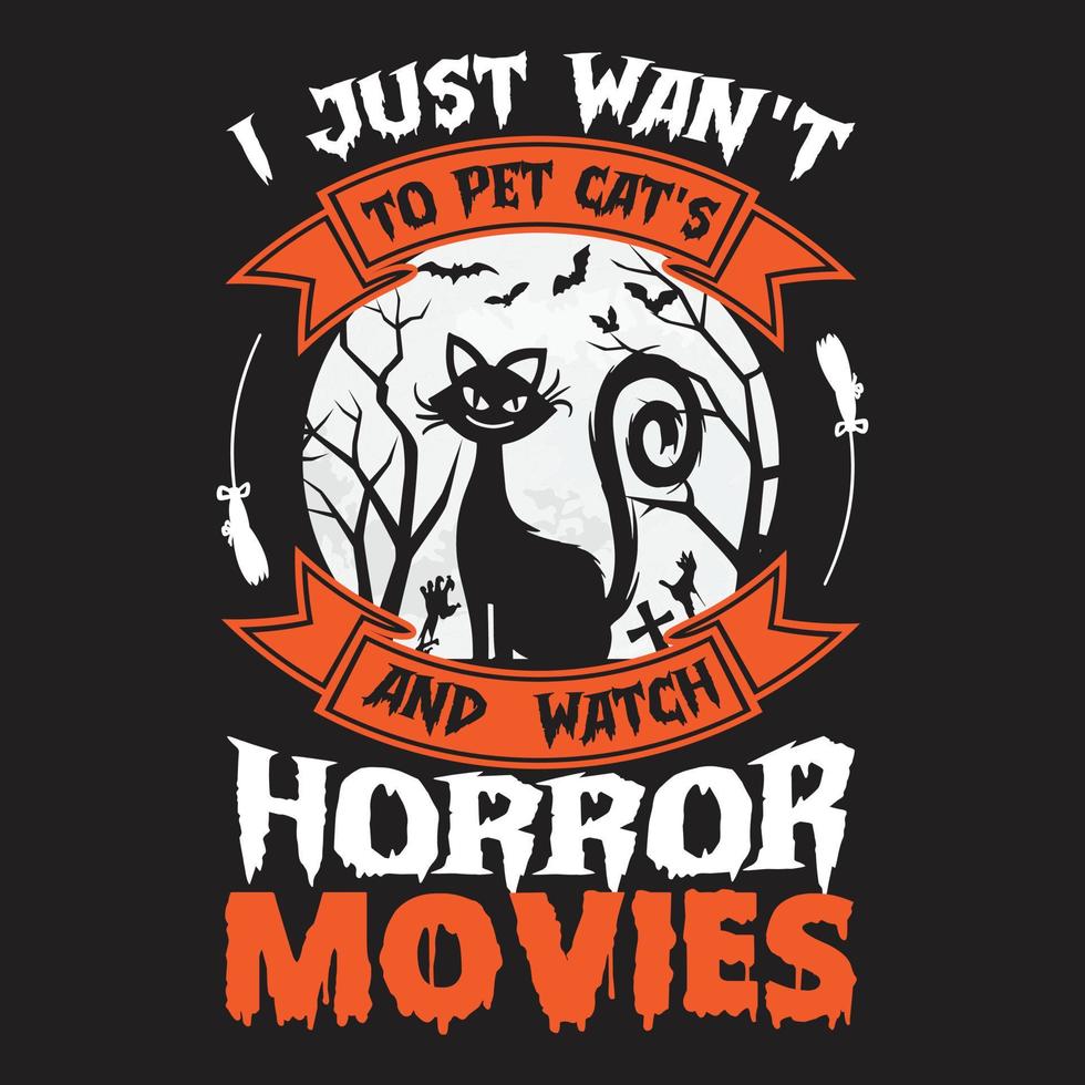 Halloween t shirt vector