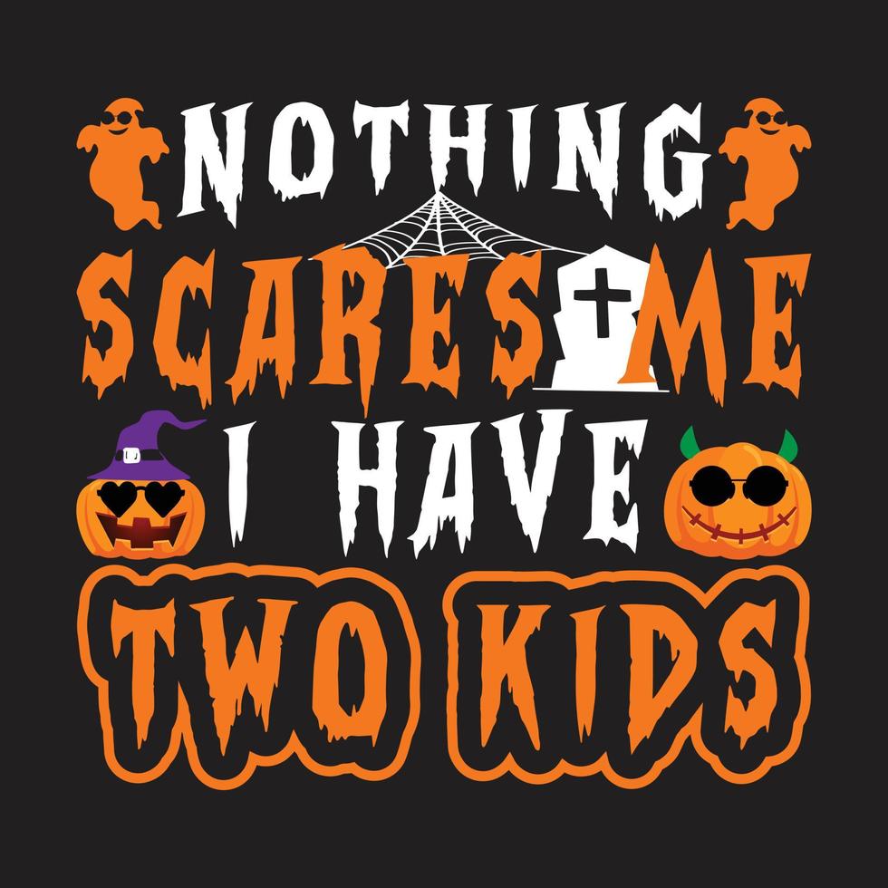 Halloween t shirt vector