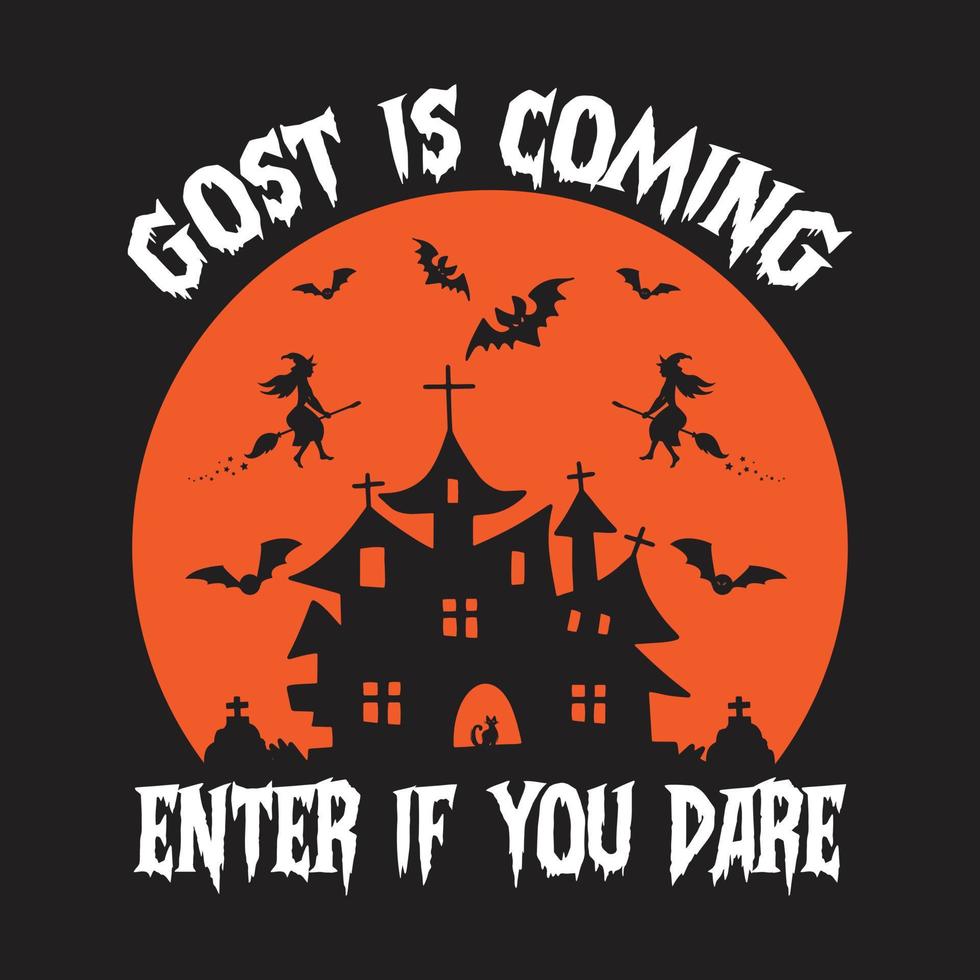 Halloween t shirt vector