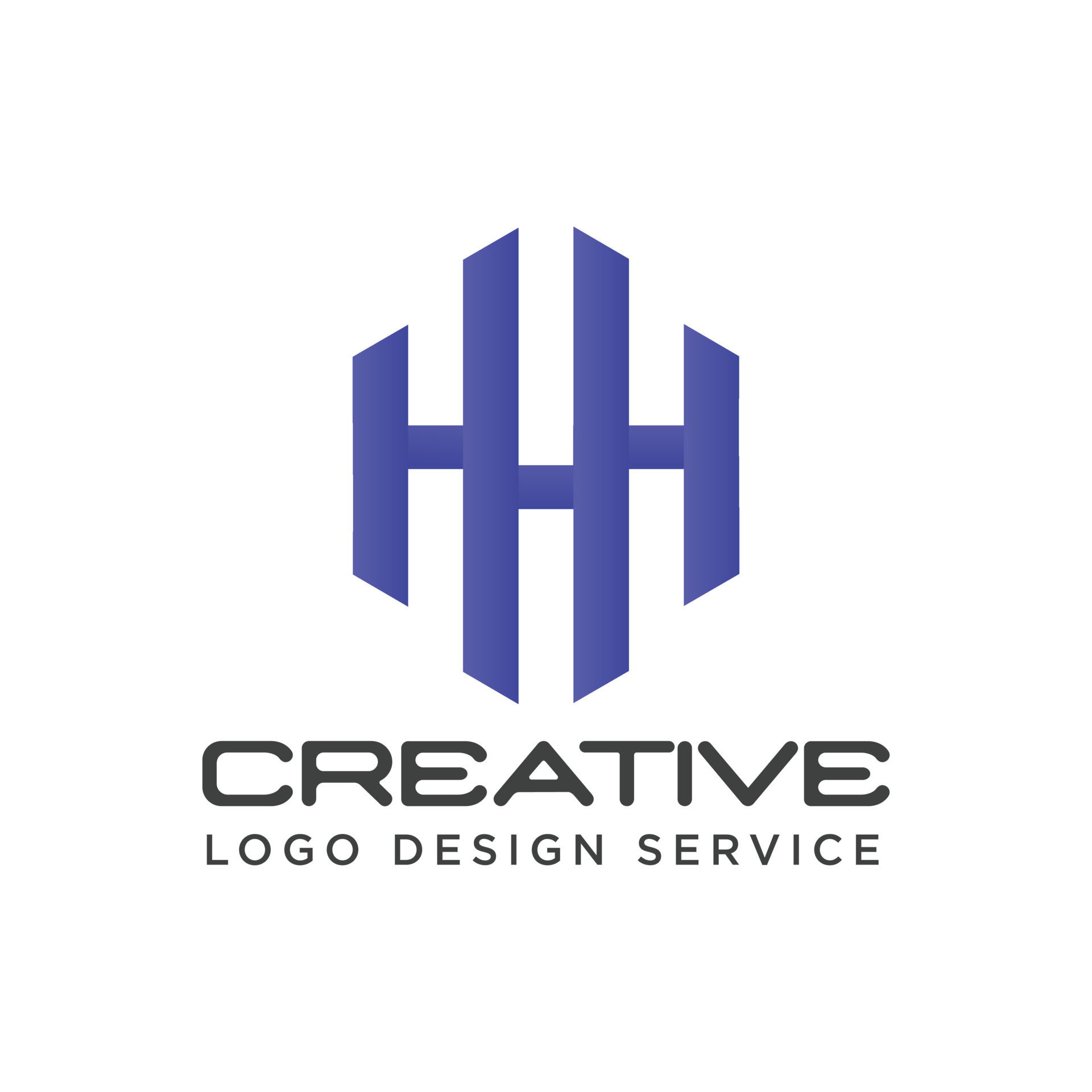 Gradient letter HH technology logo 10522608 Vector Art at Vecteezy