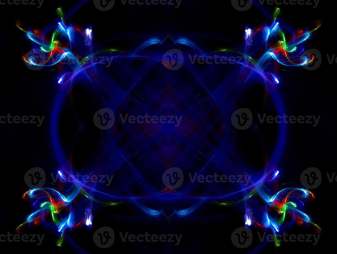 Neon Background lights photo
