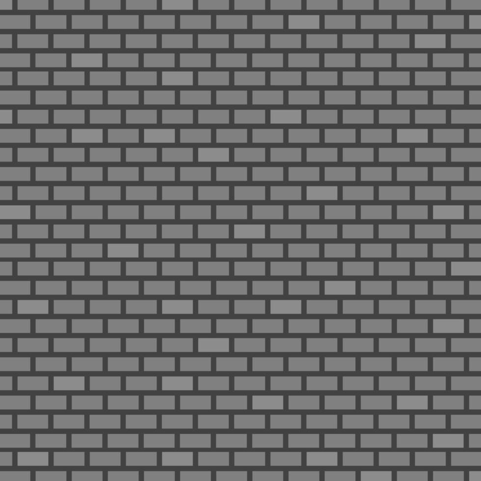 Brick Wall Background. Grey Colors. Vector illustration for Your Design.