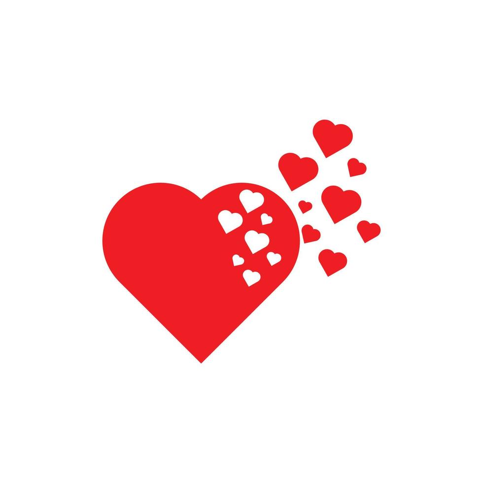 Love , heart, icon button. vector design suitable for website, apps etc.
