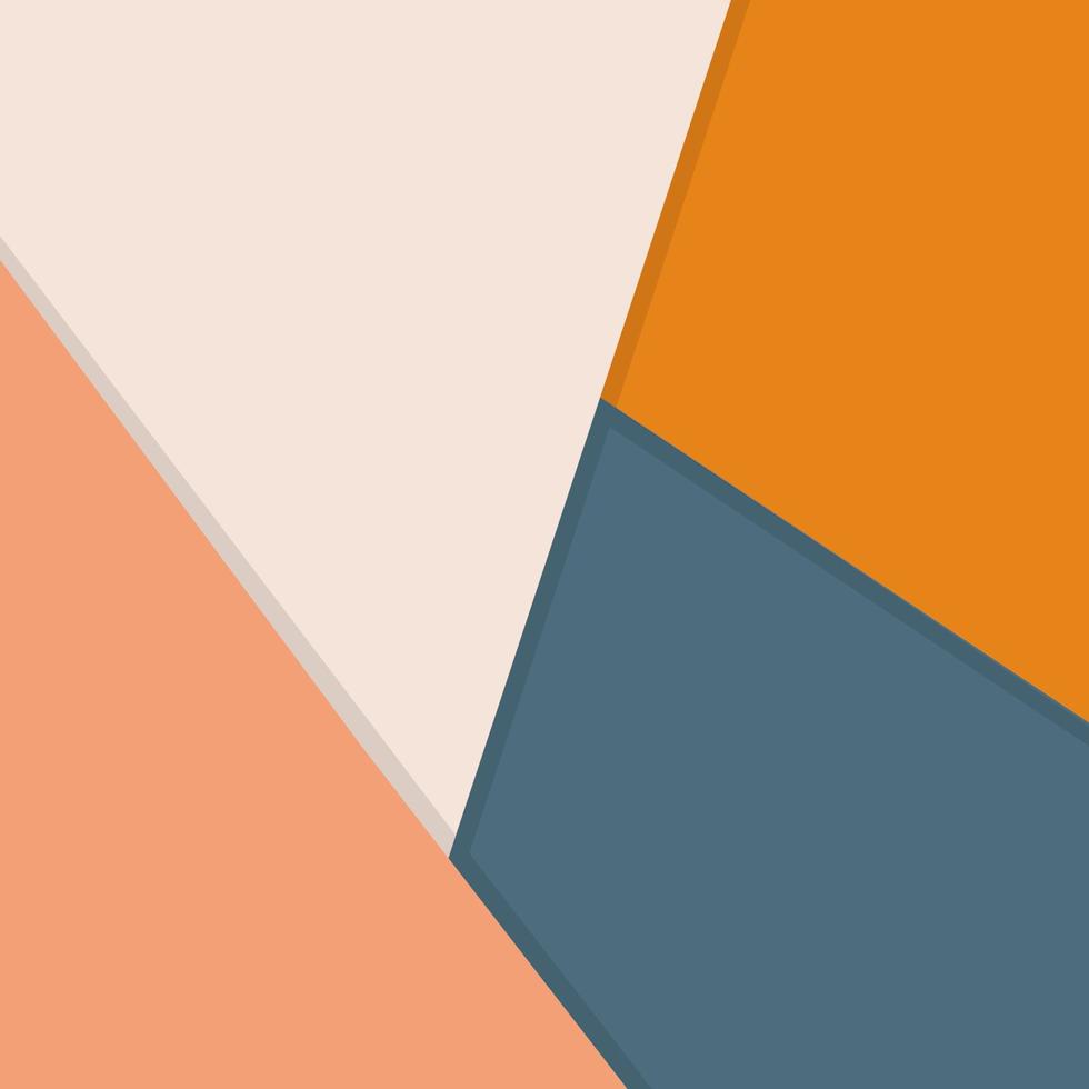 capa de superposición de fondo blanco, beige, naranja y azul. fondo vectorial para su diseño, web. vector