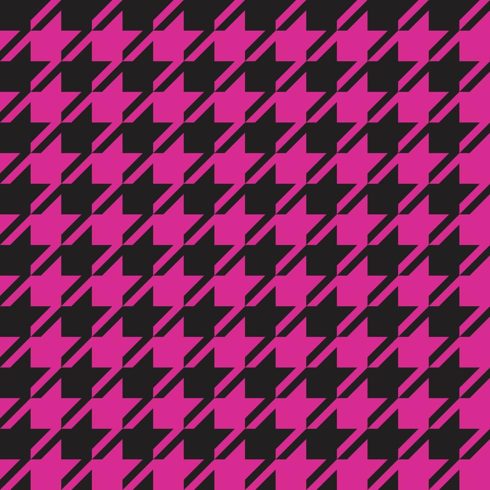 Houndstooth vector seamless pattern. Houndstooth background