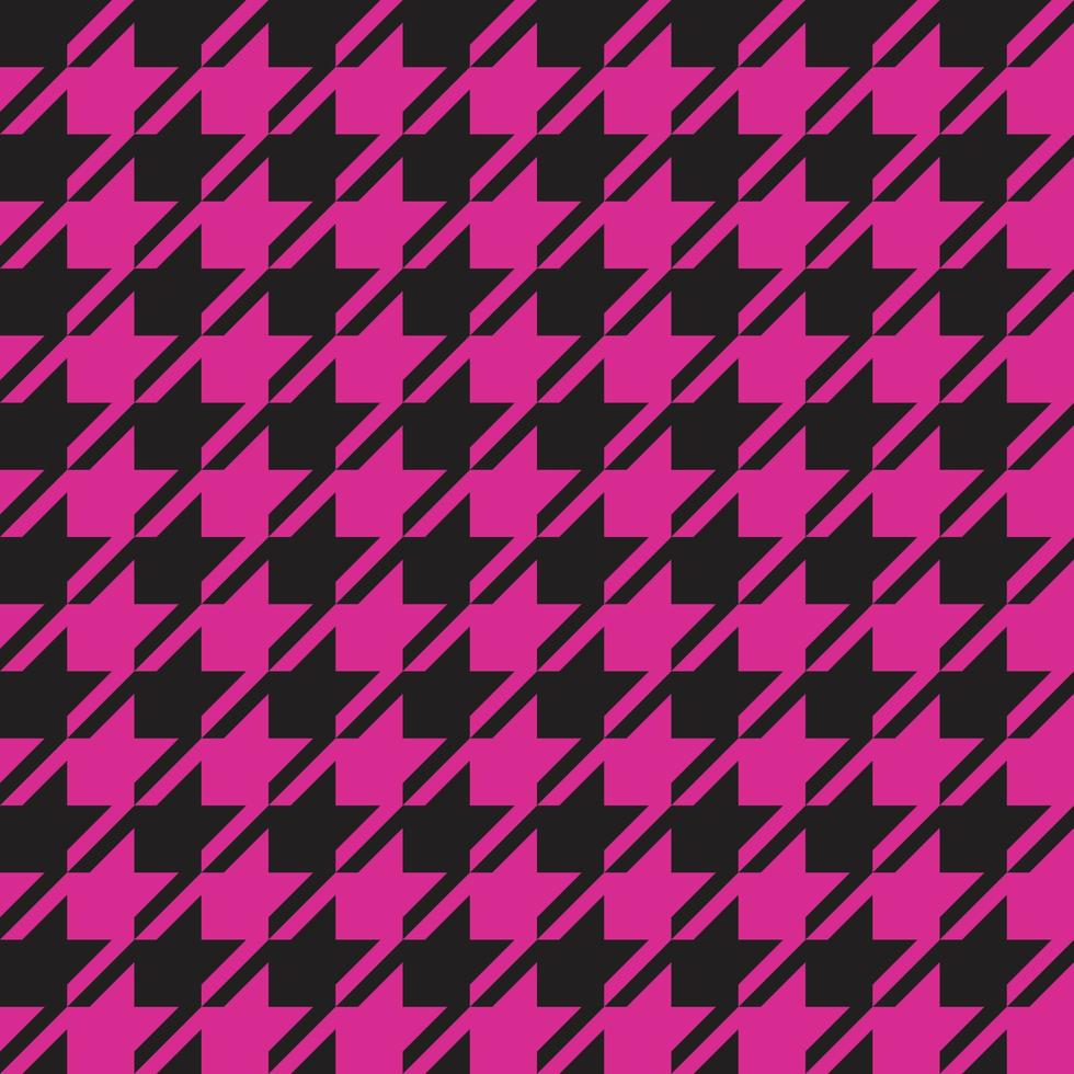 Houndstooth vector seamless pattern. Houndstooth background