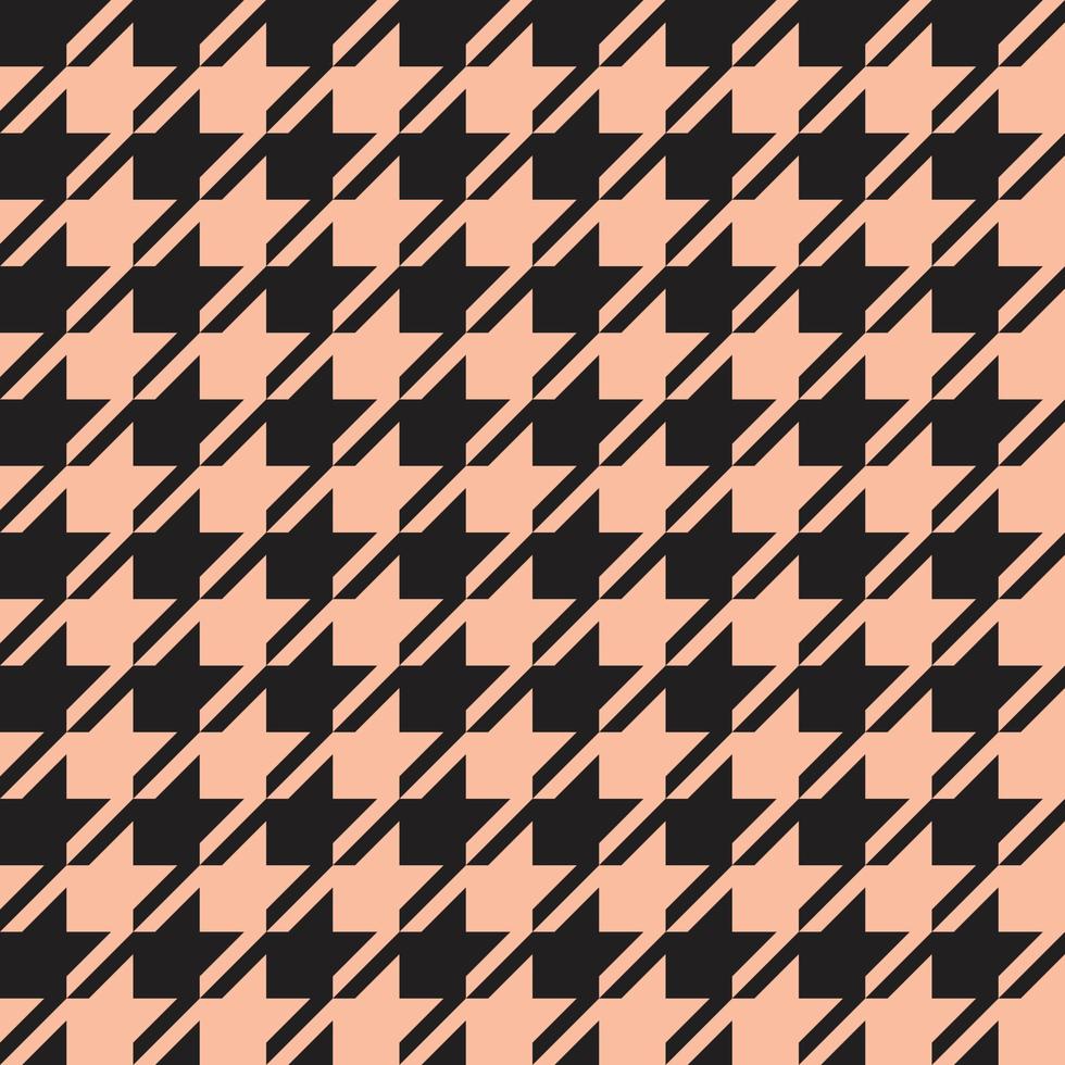 Houndstooth vector seamless pattern. Houndstooth background