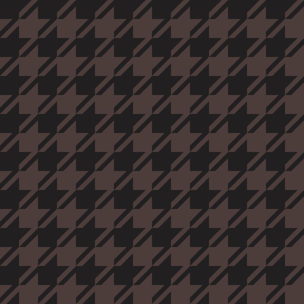Houndstooth vector seamless pattern. Houndstooth background