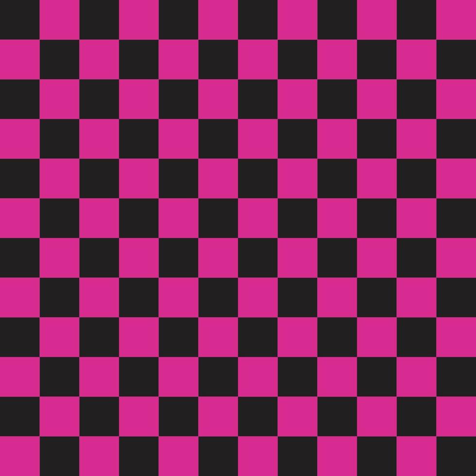 Checkerboard vector seamless pattern. Checkerboard wallpaper