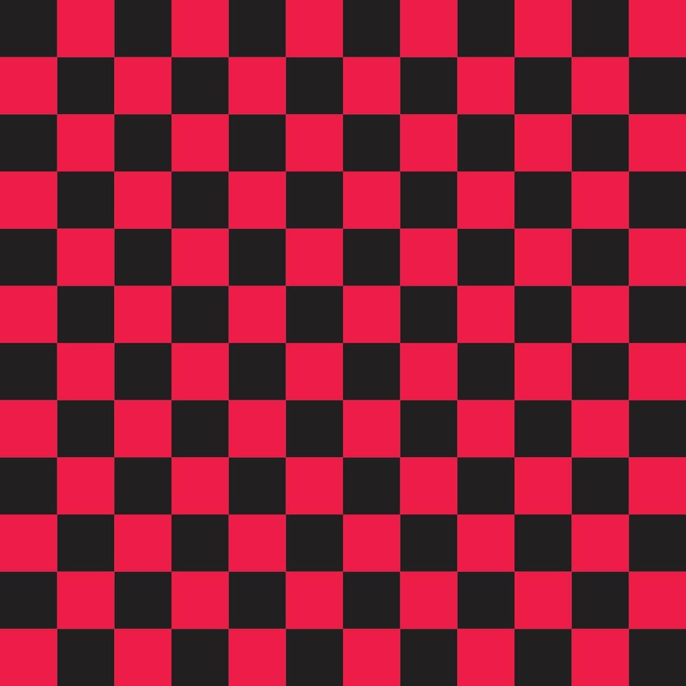 Checkerboard vector seamless pattern. Checkerboard wallpaper