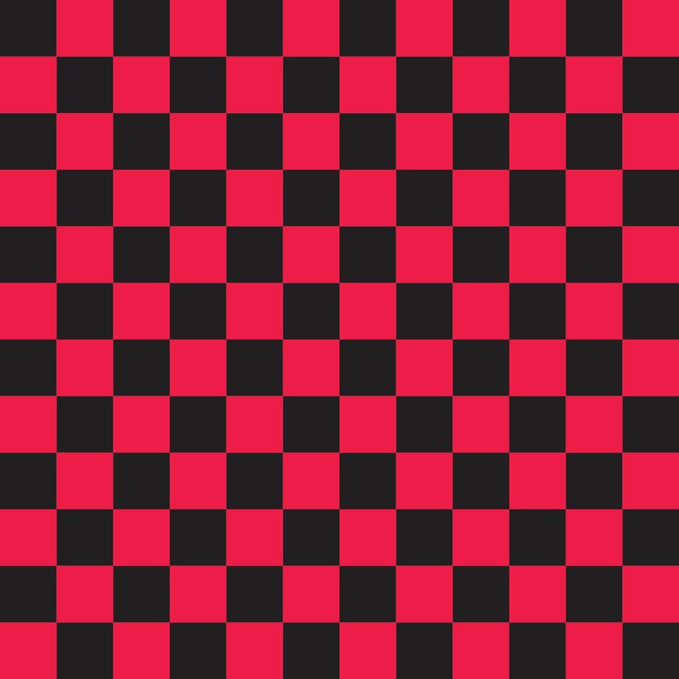 Checkerboard vector seamless pattern. Checkerboard wallpaper