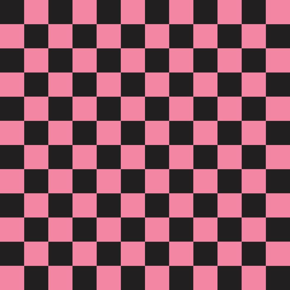 Checkerboard vector seamless pattern. Checkerboard wallpaper