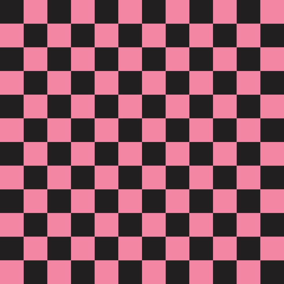 Checkerboard vector seamless pattern. Checkerboard wallpaper