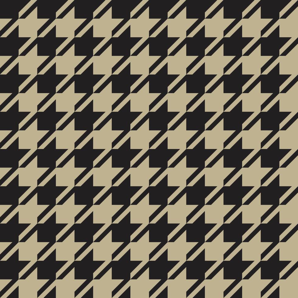 Houndstooth vector seamless pattern. Houndstooth background