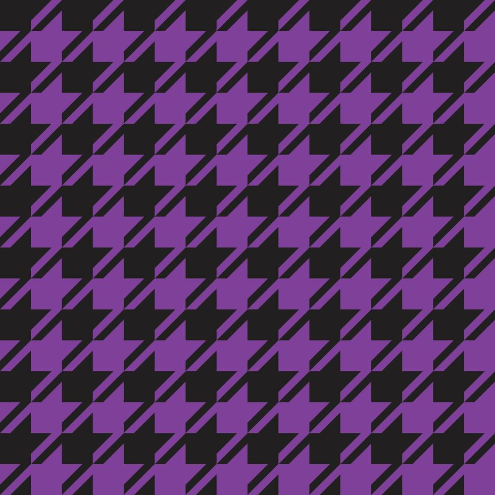 Houndstooth vector seamless pattern. Houndstooth background