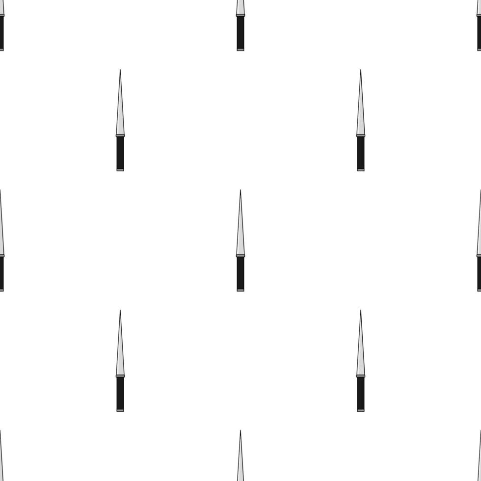 Seamless pattern with sword icons. Vector illustration for design, web, wrapping paper, fabric, wallpaper.