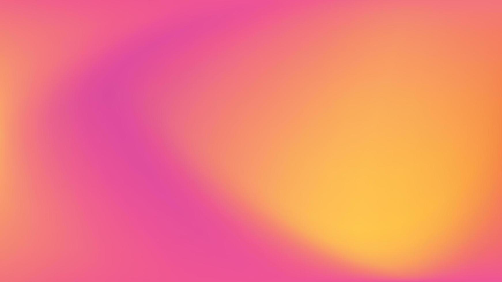 Gradient abstract background. Smooth soft and warm bright tender liquid red, yellow, orange gradient for app, web design, web pages, banners, greeting cards. Vector illustration design