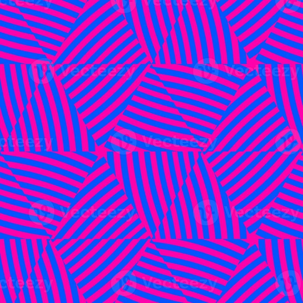 Simple futuristic blue and pink colored stripe pattern blend. Colorful background design. photo