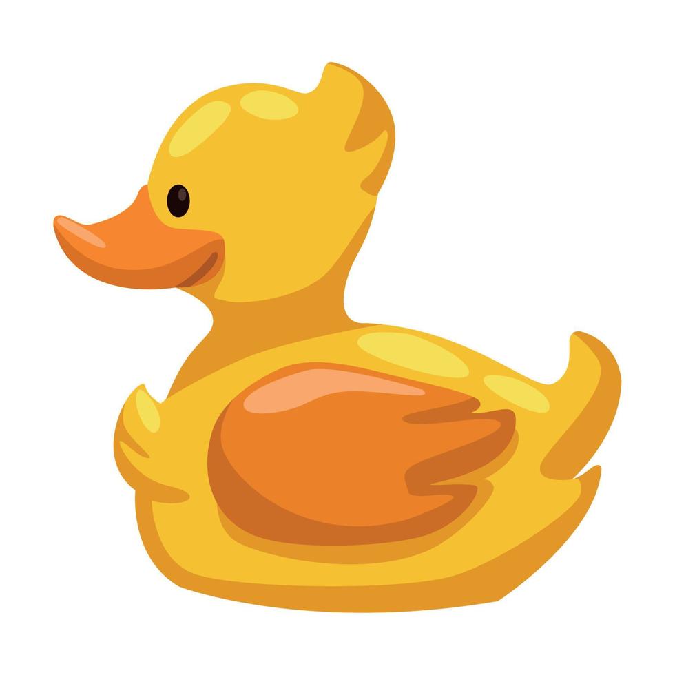 little rubber ducky vector