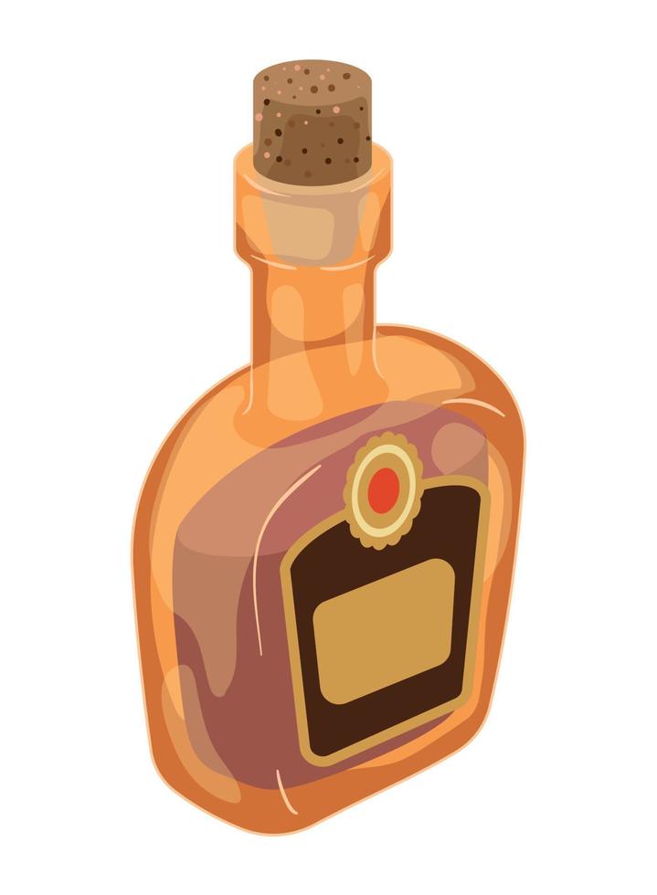 alcoholic west drink vector