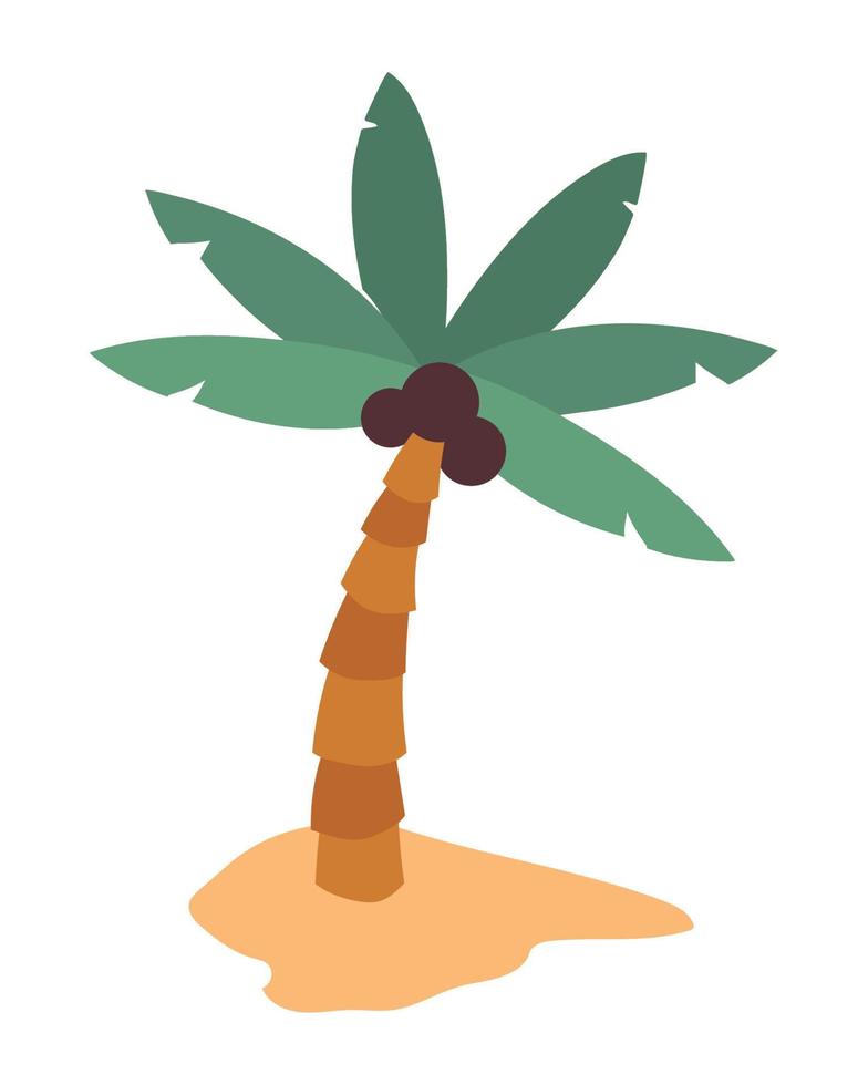 palmera tropical vector