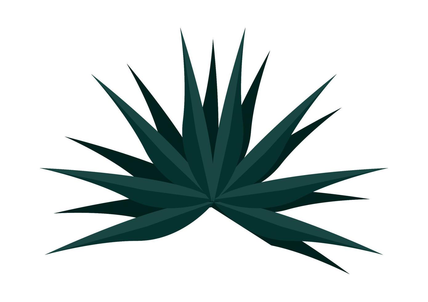 exotic green leaf vector