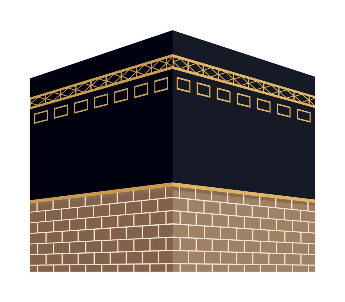 sacred islamic mecca vector