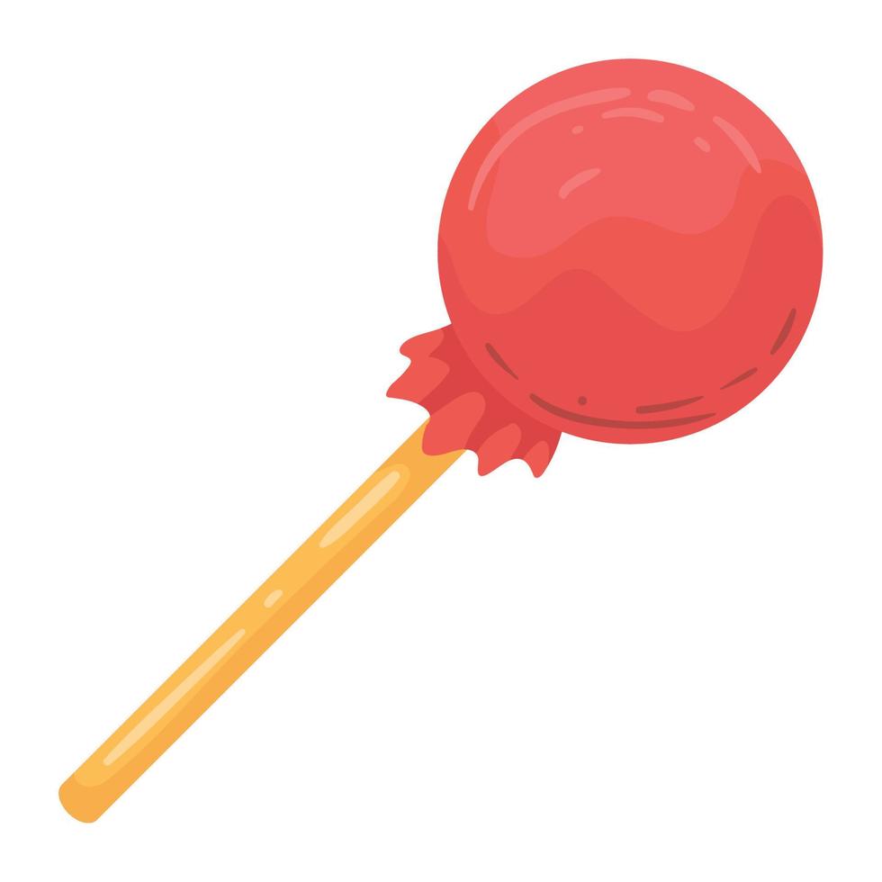 sweet lollipop candy vector