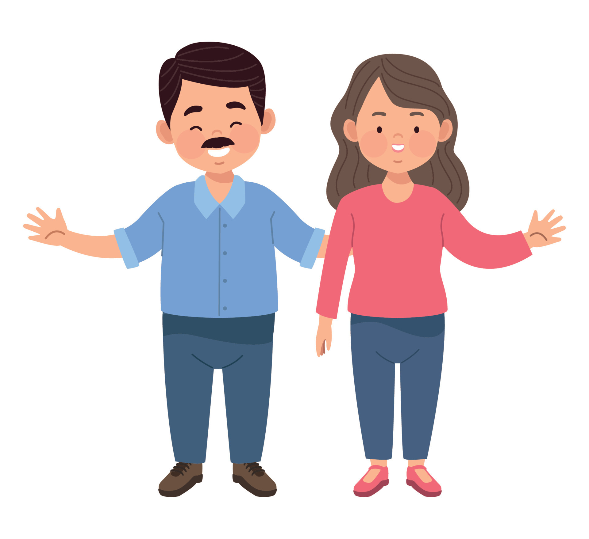 Happy Parents Couple 10529874 Vector Art At Vecteezy happy-parents-couple-10529874-vector-art-at-vecteezy