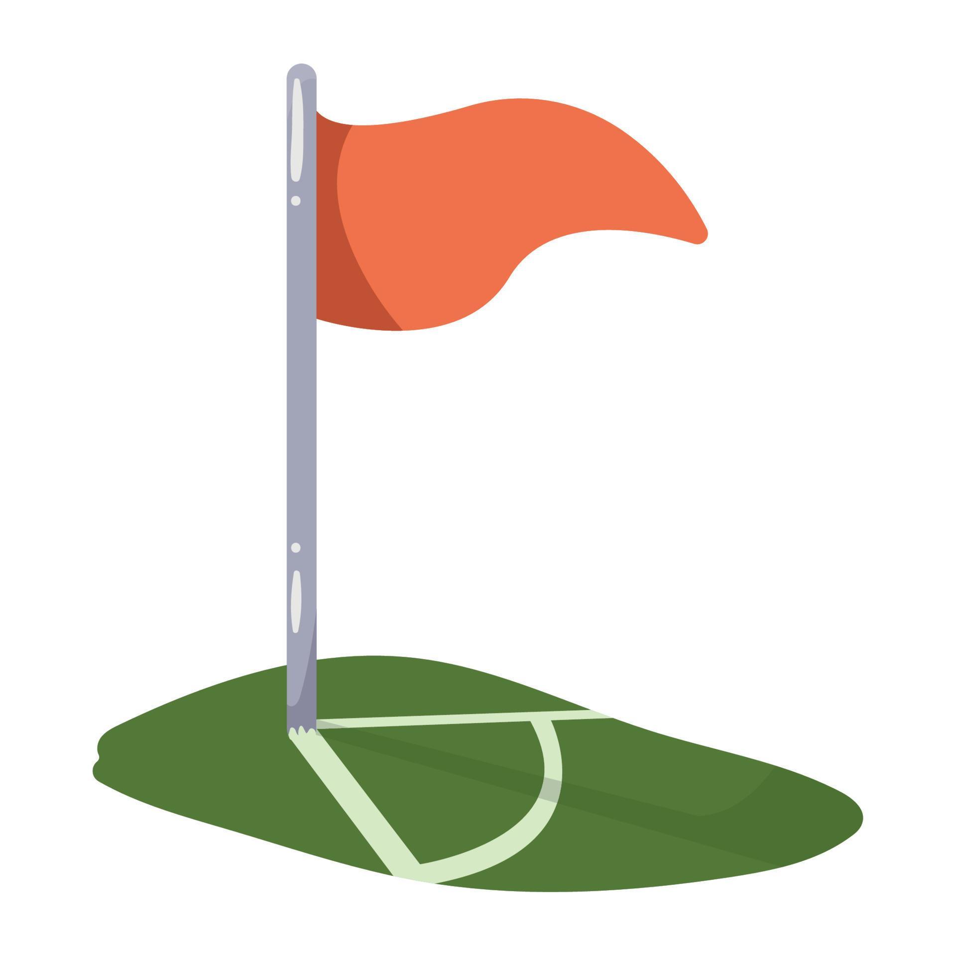 soccer corner flag 10529880 Vector Art at Vecteezy