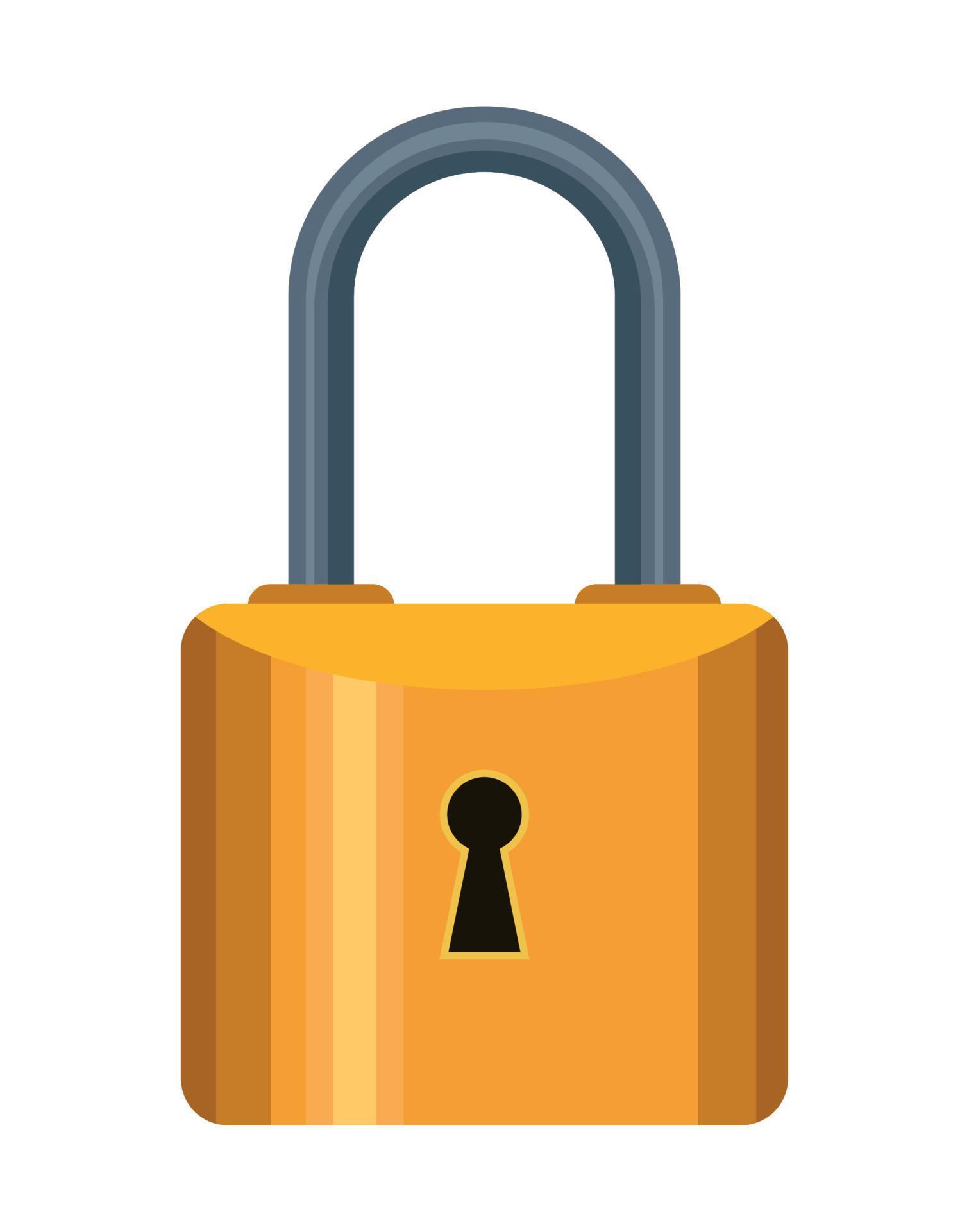 safe secure padlock closed 10530116 Vector Art at Vecteezy