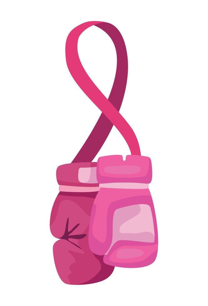 Pink Boxing Gloves Vector Art, Icons, and Graphics for Free Download