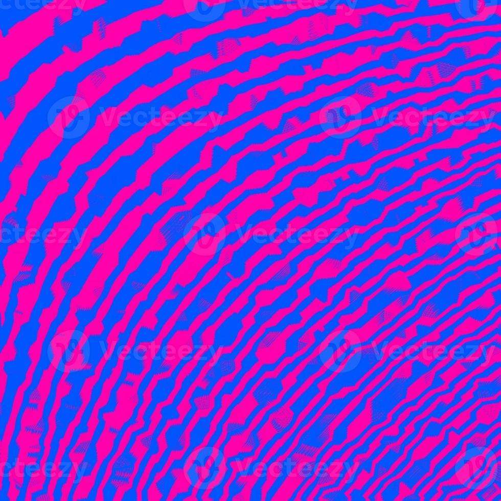 Simple futuristic blue and pink colored stripe pattern blend. Colorful background design. photo