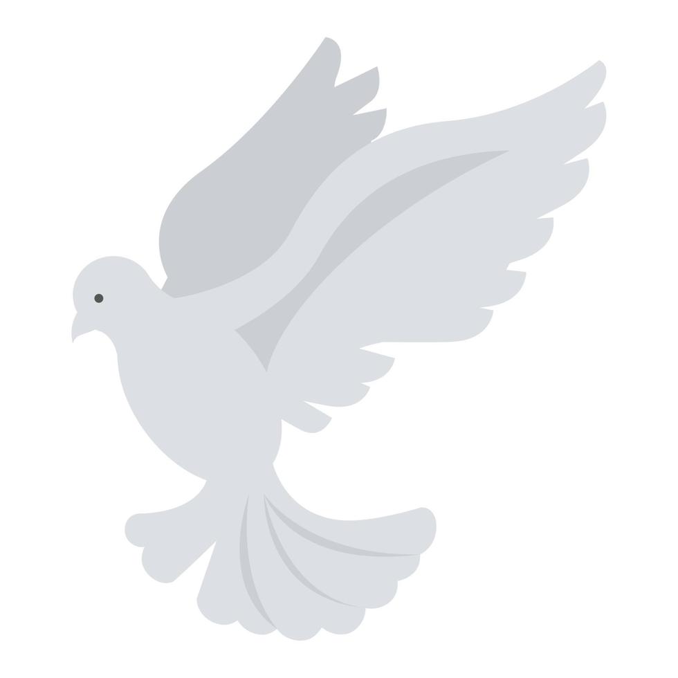 dove with open wings vector