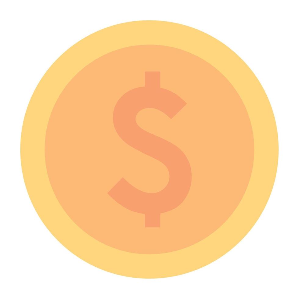 coin cash money vector