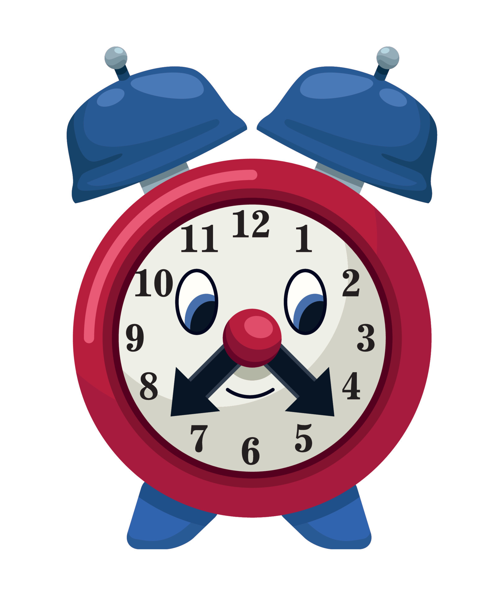 reloj despertador niños juguete 10531031 Vector en Vecteezy