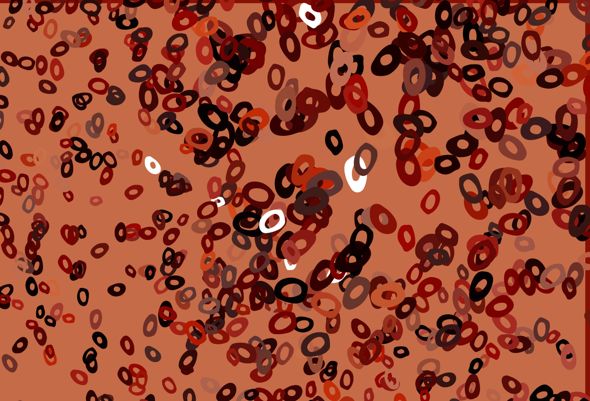 Dark Red vector template with circles. 10531895 Vector Art at Vecteezy
