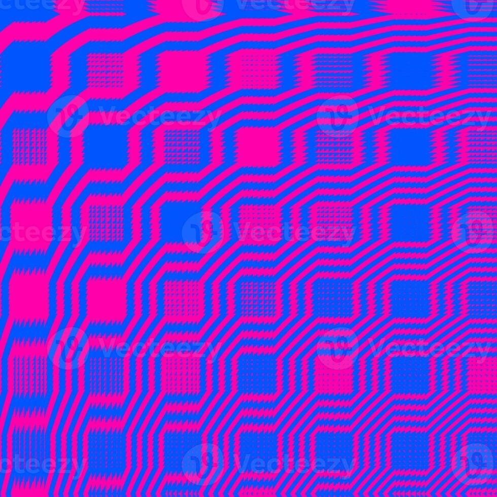 Simple futuristic blue and pink colored stripe pattern blend. Colorful background design. photo