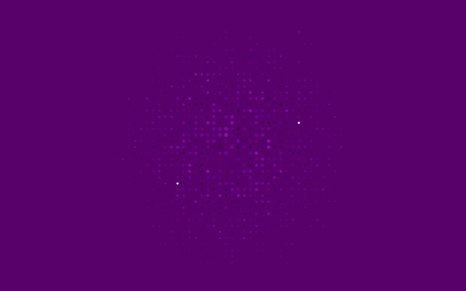 Light Purple vector pattern with spheres.