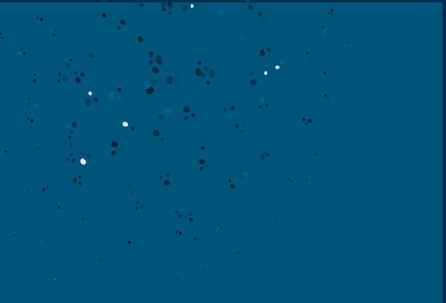 Light BLUE vector pattern with bubble shapes.