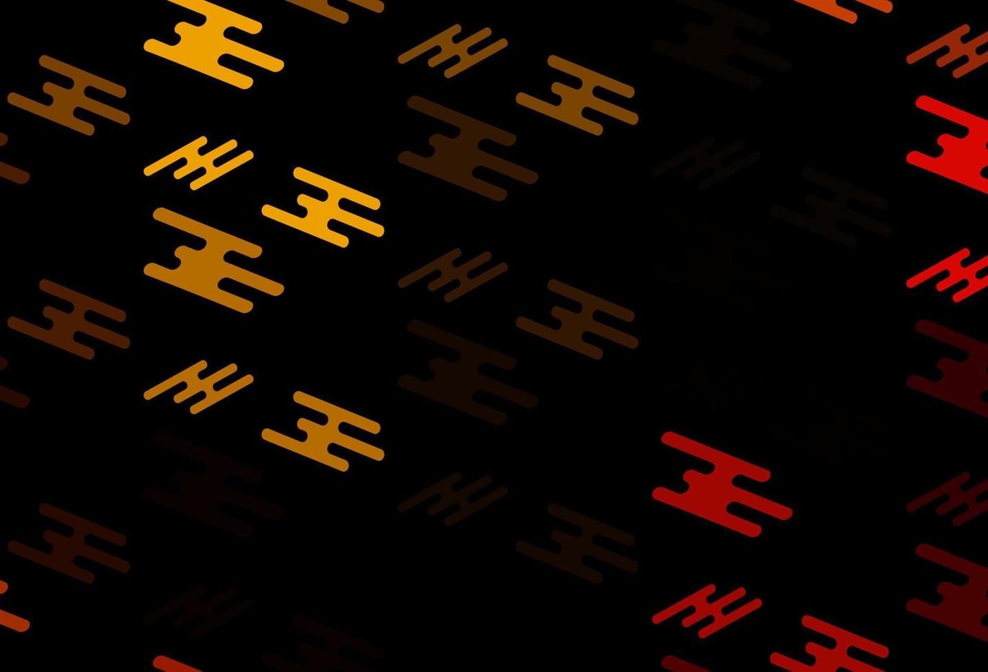 Dark Yellow, Orange vector layout with flat lines.