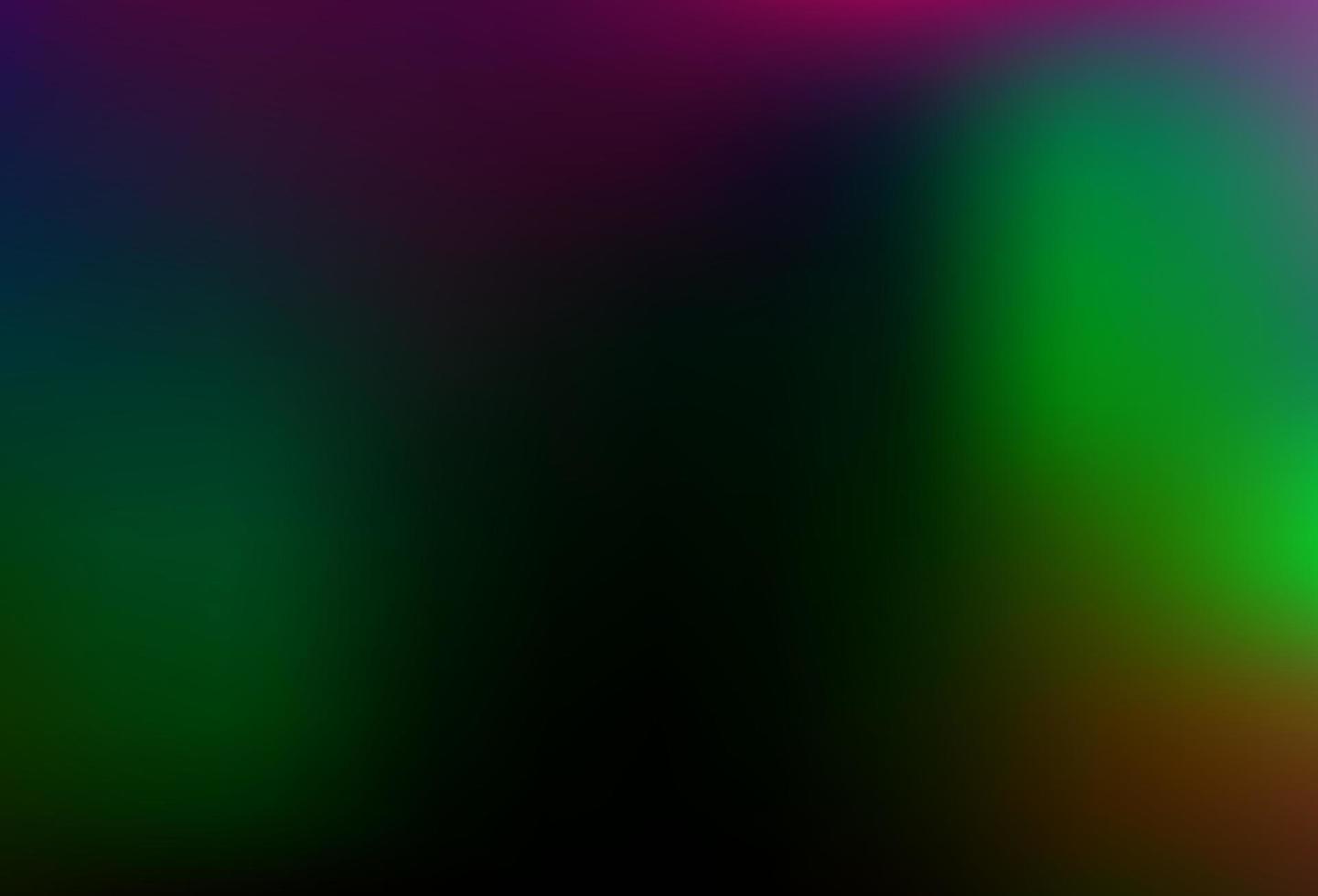 Dark Multicolor, Rainbow vector modern elegant background.