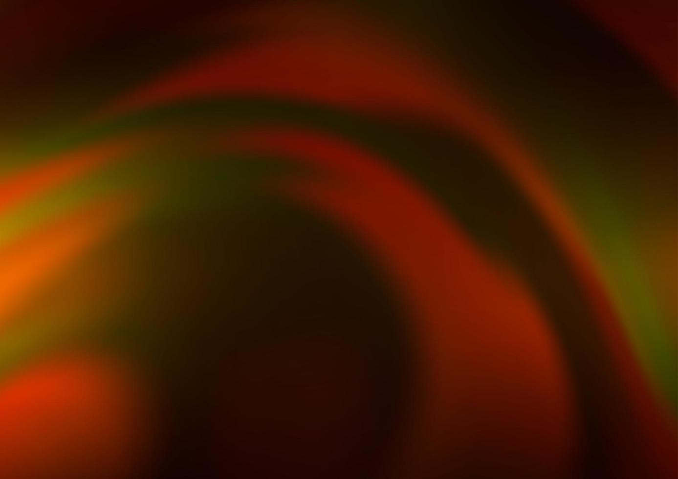 Dark Yellow, Orange vector blur pattern.