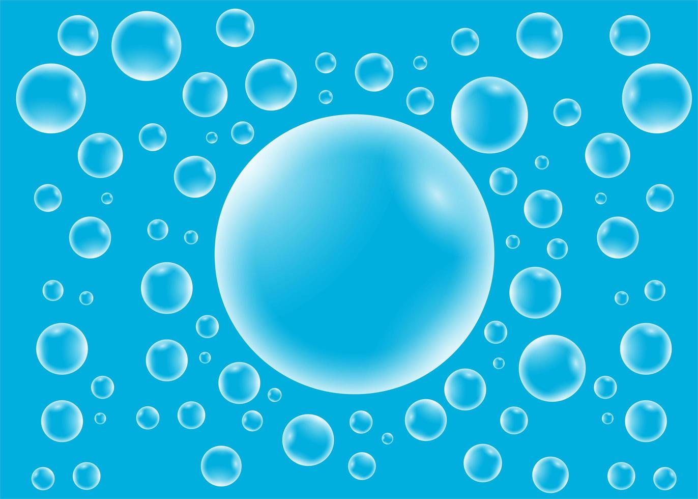 Water bubbles background photo