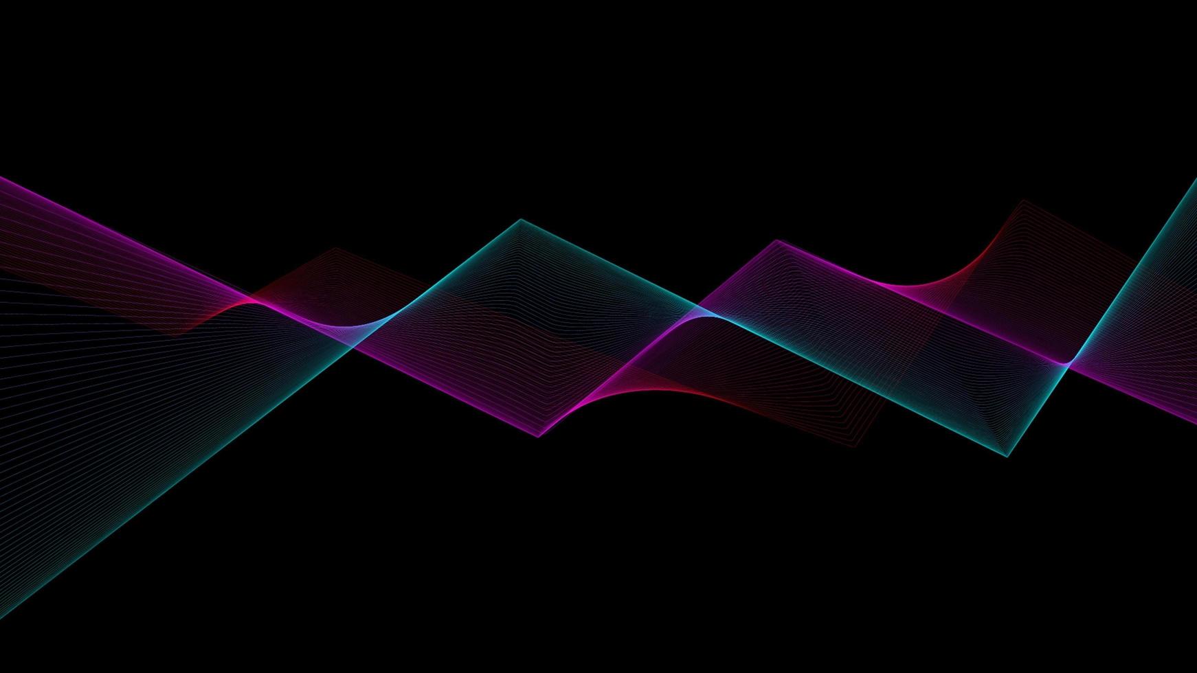 Wave line abstract background on the dark photo