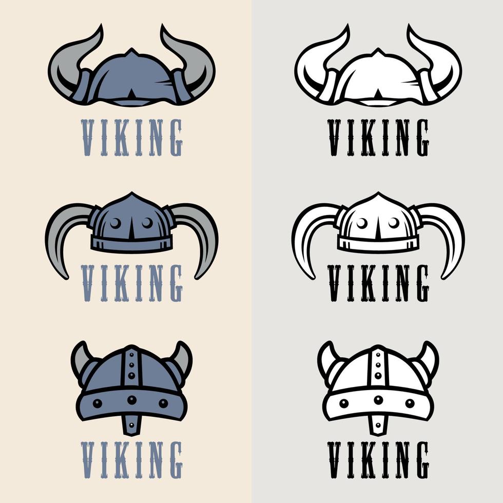 Helmet Viking Logo Template Viking character head helmet an icon logo Helmet Viking Logo Template Viking character head helmet an icon logo